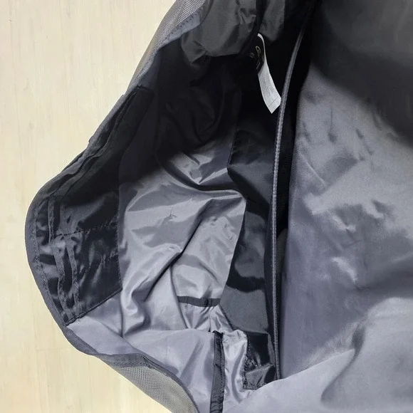 Timbuk2 Nylon Spin Ripstop Laptop Messenger Bag Medium Gray Orange - Picture 9 of 11